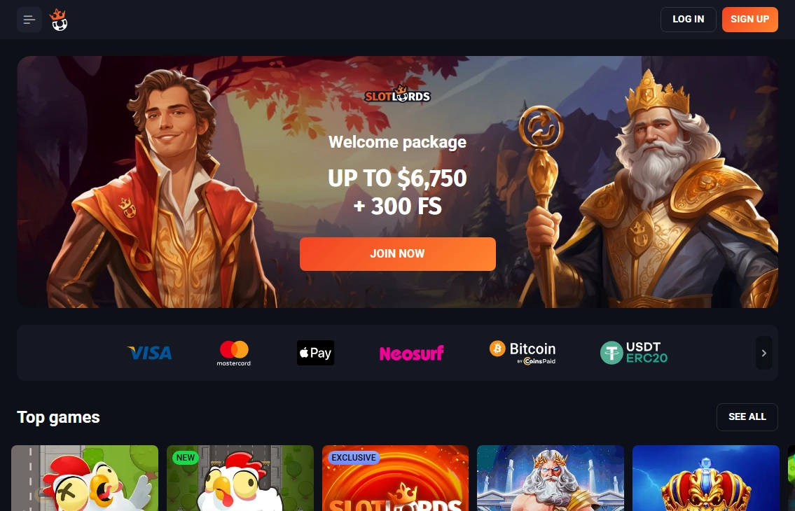 SlotLords Casino