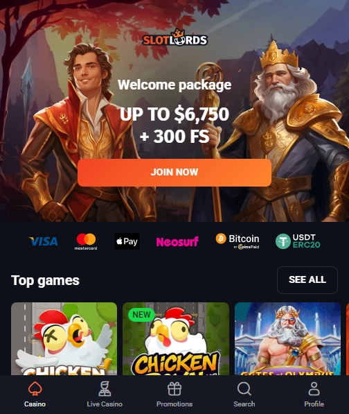 SlotLords Casino